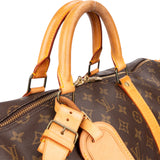 Louis Vuitton Canvas Monogram Keepall 55