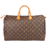 Louis Vuitton Canvas Monogram Speedy 40 Handbag