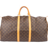 Louis Vuitton Canvas Monogram Keepall 55