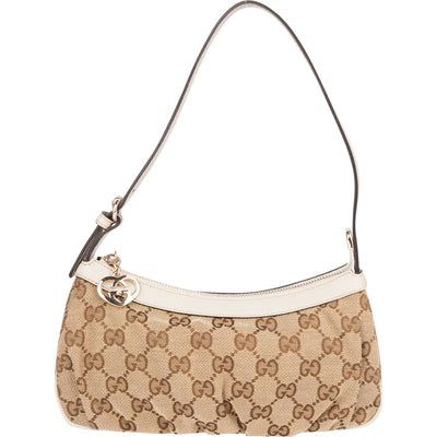 Gucci GG Monogram Mini Handbag - vintageandkickz