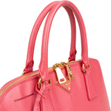 Prada Pink Saffiano Leather Promenade Handbag