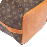 Louis Vuitton Canvas Monogram Sac Noe Petit Shoulder Bag