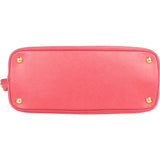 Prada Pink Saffiano Leather Promenade Handbag
