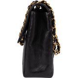 Chanel Quilted Lambskin 24K Gold Jumbo Single Flap Crossbody Bag