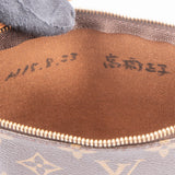 Louis Vuitton Canvas Monogram Pochette Accessoire Handbag