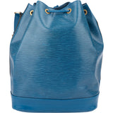 Louis Vuitton Bleu Epi Leather Sac Noe Grande Shoulder Bag