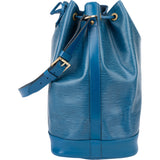 Louis Vuitton Bleu Epi Leather Sac Noe Grande Shoulder Bag