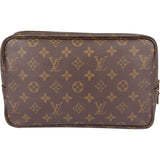 Louis Vuitton Canvas Monogram Trousse Toilette 28 Clutch