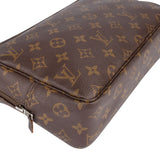 Louis Vuitton Canvas Monogram Trousse Toilette 28 Clutch