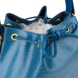 Louis Vuitton Bleu Epi Leather Sac Noe Grande Shoulder Bag