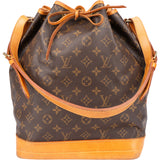 Louis Vuitton Canvas Monogram Sac Noe Grande Shoulder Bag