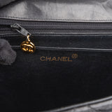 Chanel Quilted Lambskin 24K Gold Jumbo Single Flap Crossbody Bag