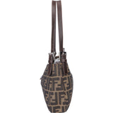 Fendi FF Monogram Baguette Shoulder Bag
