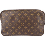 Louis Vuitton Canvas Monogram Trousse Toilette 28 Clutch