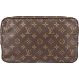 Louis Vuitton Canvas Monogram Trousse Toilette 28 Clutch