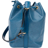 Louis Vuitton Blue Epi Leather Sac Noe Petit Shoulder Bag