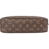 Louis Vuitton Canvas Monogram Trousse Toilette 28 Clutch