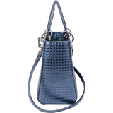 Christian Dior Limited Metallic Patent Leather Lady Dior Handbag
