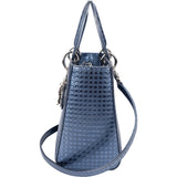 Christian Dior Limited Metallic Patent Leather Lady Dior Handbag
