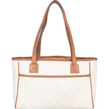 Gucci White GG Monogram Handbag