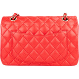 Chanel Quilted Caviar Leather Small Double Flap Crossbody Bag