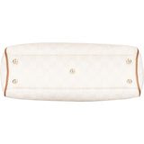 Gucci White GG Monogram Handbag