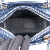 Christian Dior Limited Metallic Patent Leather Lady Dior Handbag