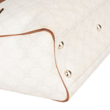 Gucci White GG Monogram Handbag