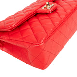 Chanel Quilted Caviar Leather Small Double Flap Crossbody Bag