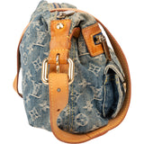 Louis Vuitton Denim Monogram Baggy PM Crossbody Bag