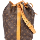 Louis Vuitton Canvas Monogram Sac Noe Petit Shoulder Bag