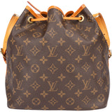 Louis Vuitton Canvas Monogram Sac Noe Petit Shoulder Bag