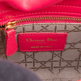 Christian Dior Quilted Leather Mini Lady Dior Handbag