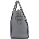 Celine Gris Leather Luggage Handbag