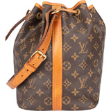 Louis Vuitton Canvas Monogram Sac Noe Petit Shoulder Bag