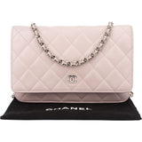 Chanel Quilted Lambskin Wallet On Chain Crossbody Bag
