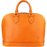 Louis Vuitton Cognac Nomade Leather Alma PM Handbag