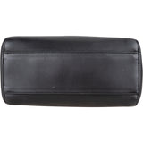 Fendi Black Leather Peekaboo Handbag