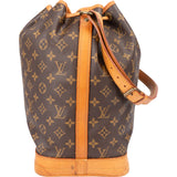 Louis Vuitton Canvas Monogram Sac Noe Grande Shoulder Bag