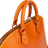 Louis Vuitton Cognac Nomade Leather Alma PM Handbag