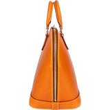 Louis Vuitton Cognac Nomade Leather Alma PM Handbag