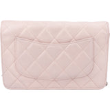 Chanel Quilted Lambskin Wallet On Chain Crossbody Bag