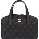 Chanel Quilted Stitch CC Handbag