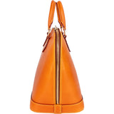 Louis Vuitton Cognac Nomade Leather Alma PM Handbag