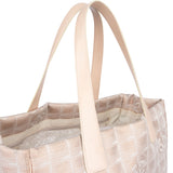 Chanel Travel Line Glitter Monogram Handbag