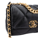 Chanel 19 Quilted Lambskin Single Flap Crossbody Bag