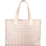 Chanel Travel Line Glitter Monogram Handbag