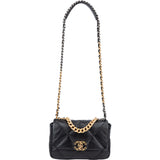 Chanel 19 Quilted Lambskin Single Flap Crossbody Bag