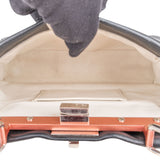 Fendi Black Leather Peekaboo Handbag