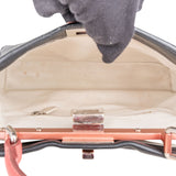 Fendi Black Leather Peekaboo Handbag
